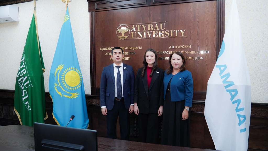 The «Spirit of Youth» organization opened at Atyrau University